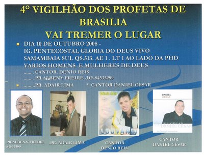 4o. Vigilhao dos Profetas