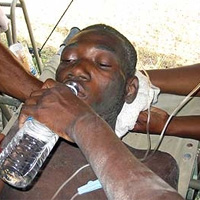 Sobrevivente Haitiano Emanuel Buso