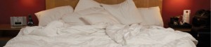 Cama desarrumada